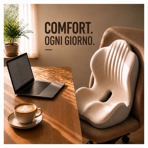 Cuscino lombare ergonomico - cuscino,