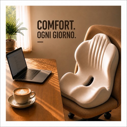 Cuscino lombare ergonomico - cuscino,
