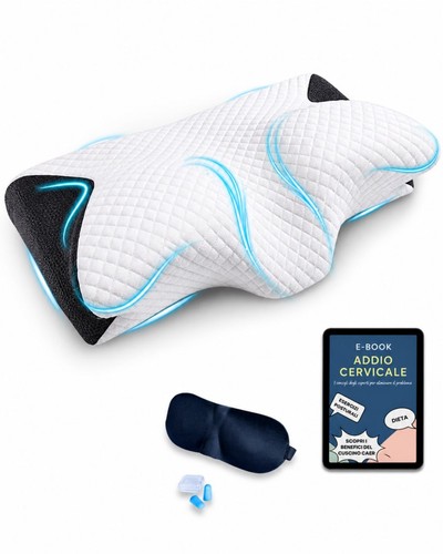 Cuscino cervicale memory foam - cuscino,