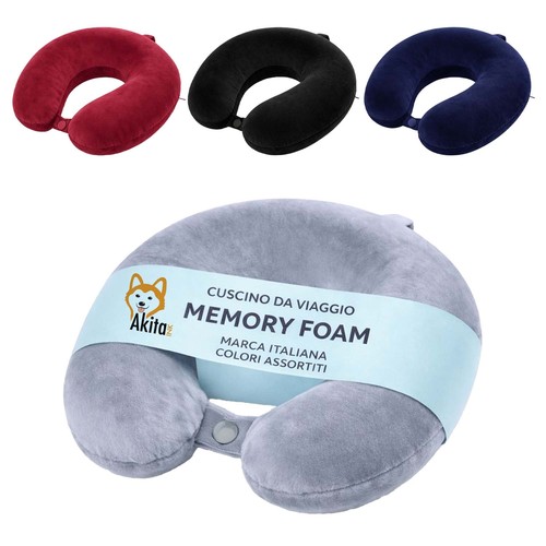 Cuscino viaggio memory - viaggio,