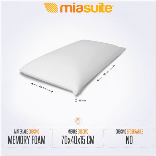 Cuscino grande memory foam - cuscino,