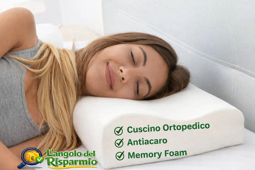 Cuscino ortopedico 100 - 100%, memory